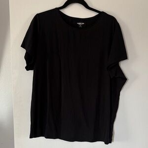 Lands' End Classic Black Tee
